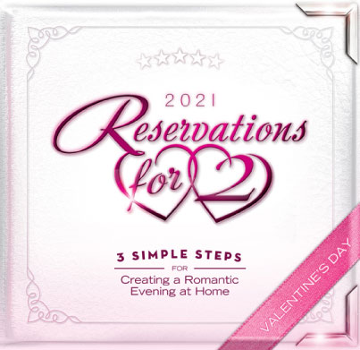2021 Reservations for 2 Booklet Cover