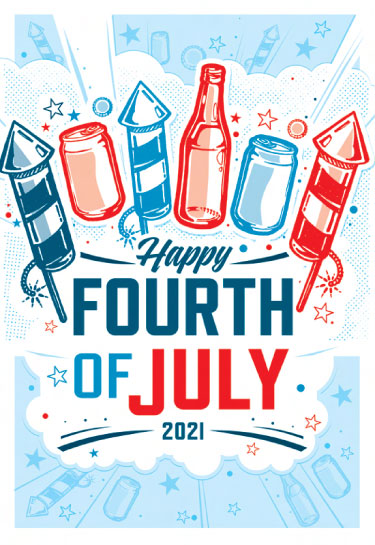 2021 Fourth of July Brochure Cover
