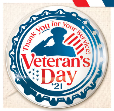 2021 Veterans Day Brochure Cover