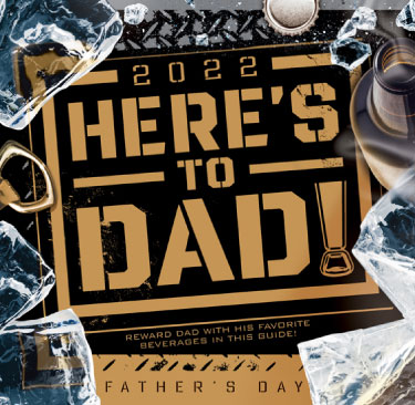 2022 Here's to Dad Booklet Cover