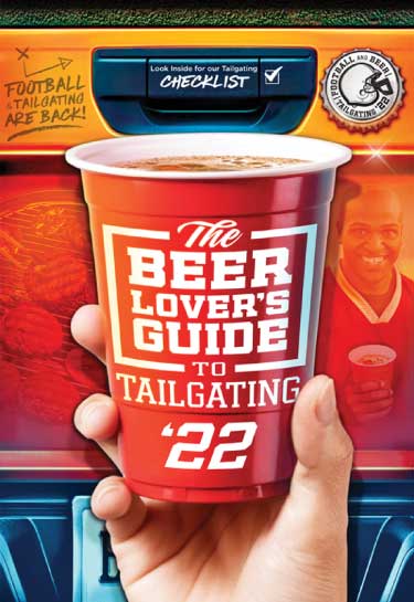 2022 Beer Lovers Guide to Tailgating Booklet Cover
