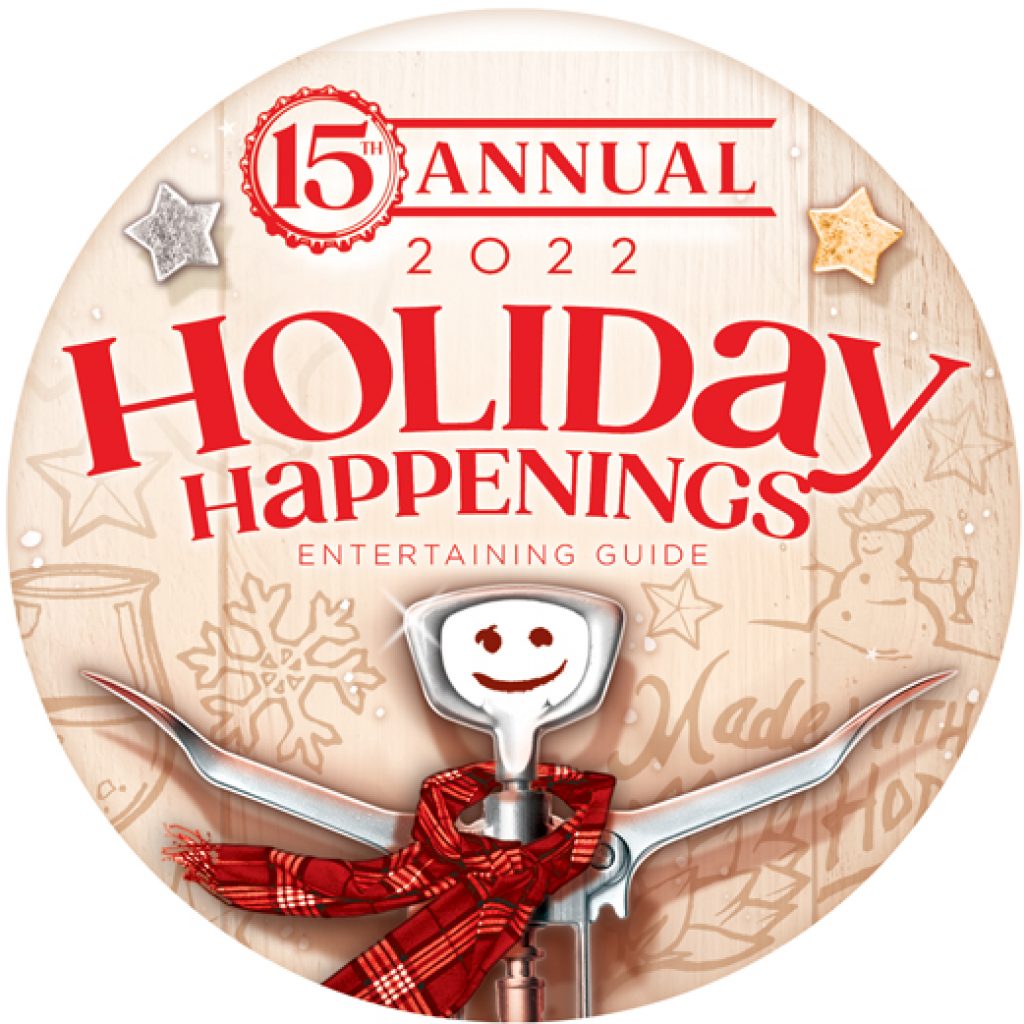 2022 Holiday Happenings Booklet Cover